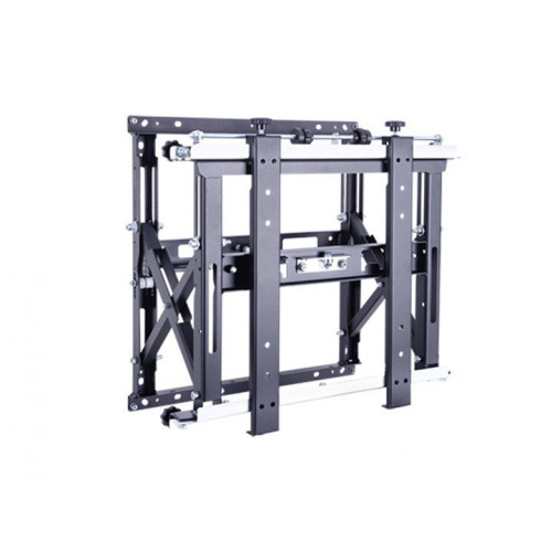 Multibrackets M Public Video Wall Mount Push HD - Wall mount for LCD / plasma panel - iron - black - screen size: 40" - 70", or 50kg, Vesa up to 400x400 (600 and 800 x 400 with adapter kit)