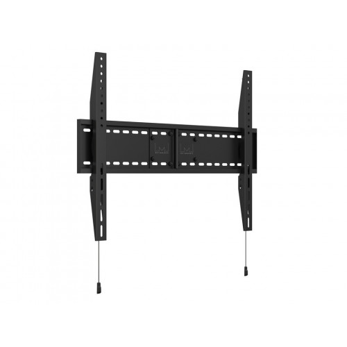Multibrackets M Universal Wallmount Fixed HD - Wall mount for LCD / plasma panel - black - screen size: 60" - 110" - or 125kg, Vesa up to 800 x 600 mm