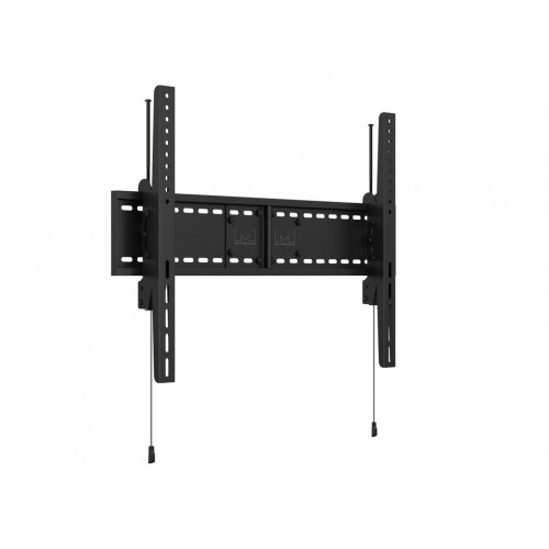 Multibrackets M Universal Wallmount Tilt HD - Wall mount for LCD / plasma panel - black - screen size: 63" - 110" - or 125kg, mounting interface: up to 800 x 600 mm