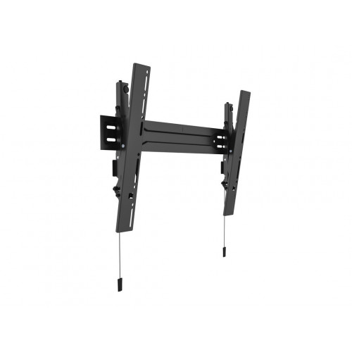 Multibrackets M VESA Wallmount Super Slim Tilt 600 MAXÂ - Wall mount for LCD / plasma panel - black - screen size: 40" - 75" - or 35kg, mounting interface: max 600 x 400 mm