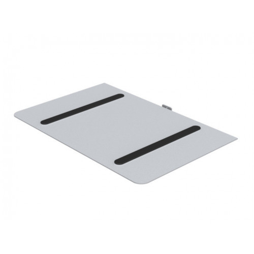 M Public Display Stand Shelf Silver