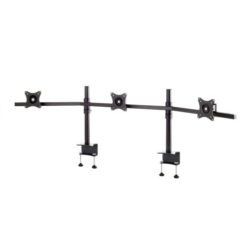 Desktop Mount for Three 19-27" Screens, curved