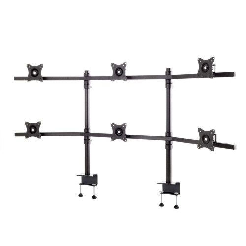 Desktop Mount for Six 19-27" Screens