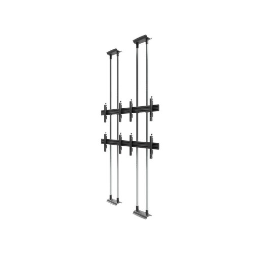 Video Wall Bolt Down Floor-to-Ceiling Mount, modular 2x2, for screens 42-49", landscape