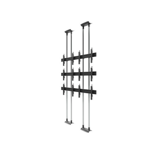 Video Wall Bolt Down Floor-to-Ceiling Mount, modular 2x3, for screens 42-49", landscape