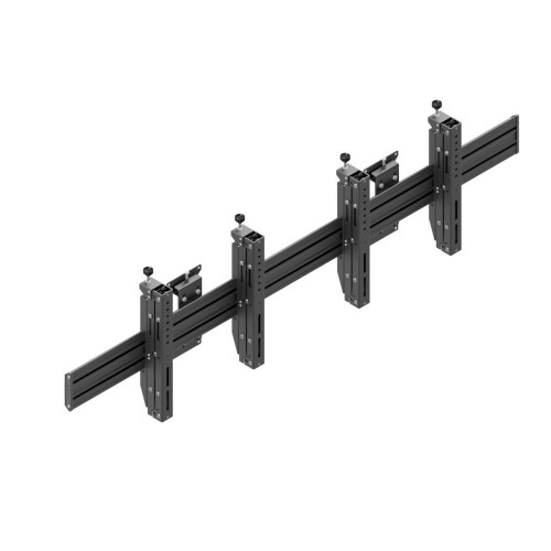 Menu Board Wall Mount with Pop-Out for Screens 50-57", modular 2x1