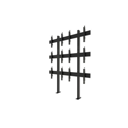 Video Wall Bolt Down Stand, modular 2x3, for screens 50-57", landscape