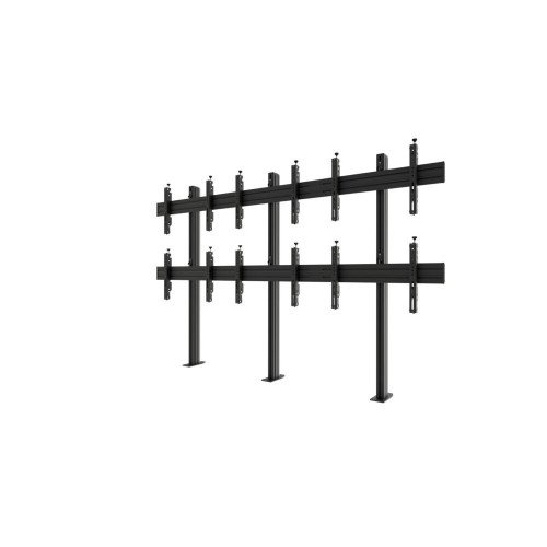 Video Wall Bolt Down Stand, modular 3x2, for screens 50-57", landscape