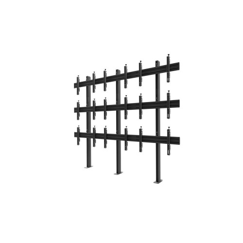 Video Wall Bolt Down stand, modular 3x3, for screens 42-49", landscape