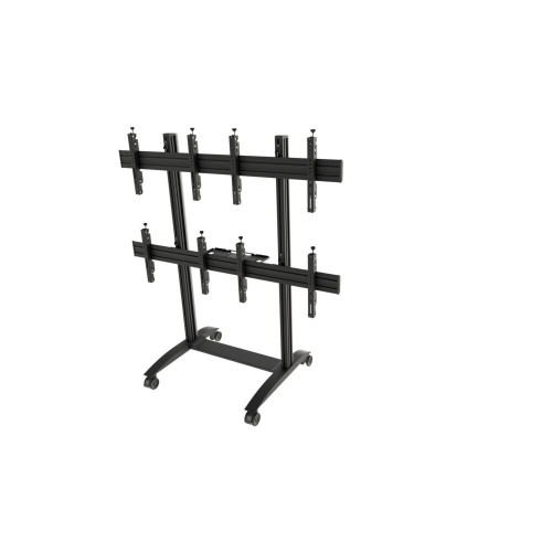 Video wall trolley, modular 2x2, for screens 42-49", landscape