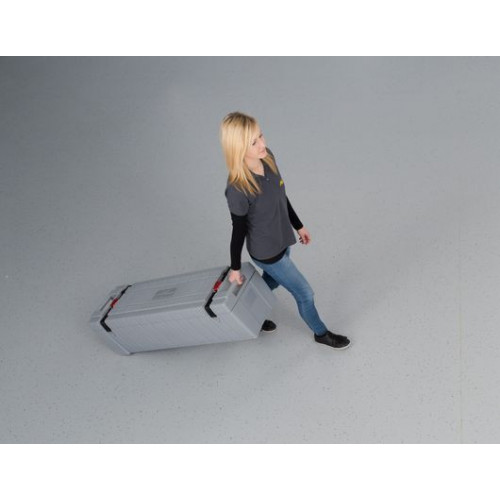 Flight Case small, grey, single price 123 x 38 x 34 cm