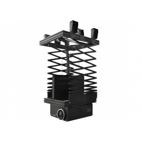 Screen International SI-HXL500 Projector Ceiling Lift 220V 5.0M Drop, 95kg Maximum Load. RF Control Only, inc RF Remote.