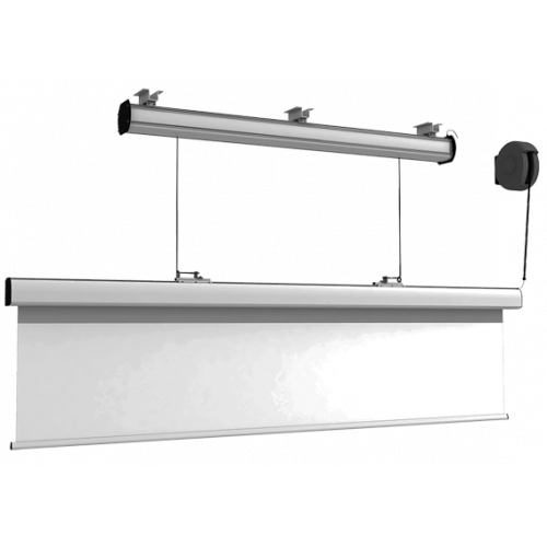 Screen International Screen Winch 400cm Wide (3 cartons) includes RF with remote and internal LVC.