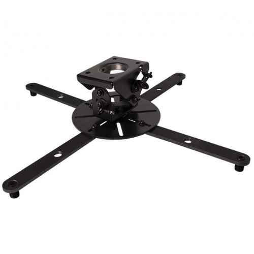 SYSTEM 2 - Extra-Large Universal Projector Ceiling Mount with Micro-adjustment - Black - 25kg