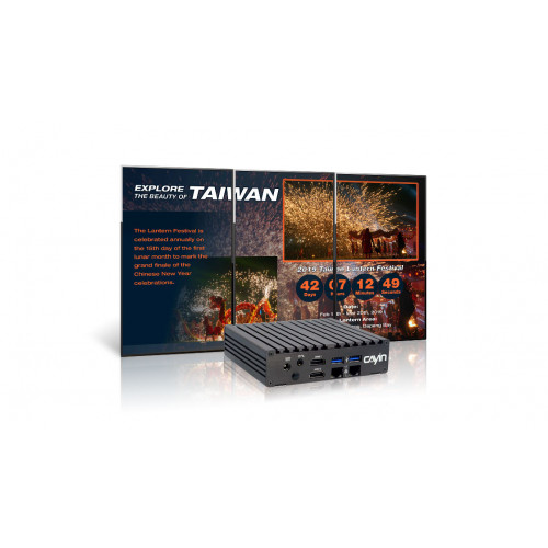 SMP 2310 compact 4K UHD Digital Signage Player